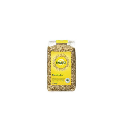 Nackthafer von Davert | Bio, vegan, laktosefrei | Getreid...