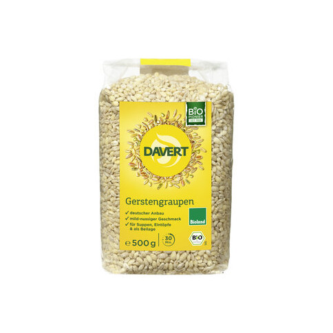 Gerstengraupen von Davert | Bio, vegan, laktosefrei | Get...