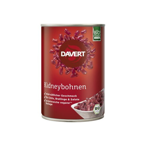 Kidneybohnen von Davert | Bio, vegan, laktosefrei | Konse...
