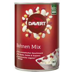 Bohnen Mix von Davert | Bio, vegan, laktosefrei | Konserv...