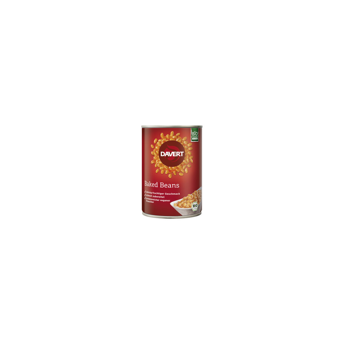 Baked Beans von Davert | Bio, vegan, laktosefrei | Konser...