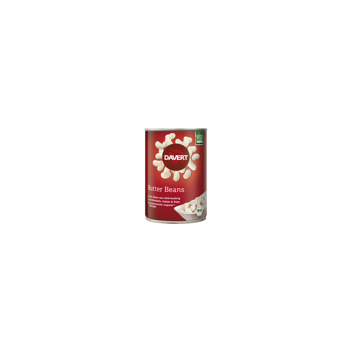 Butter Beans von Davert | Bio, vegan, laktosefrei | Konse...