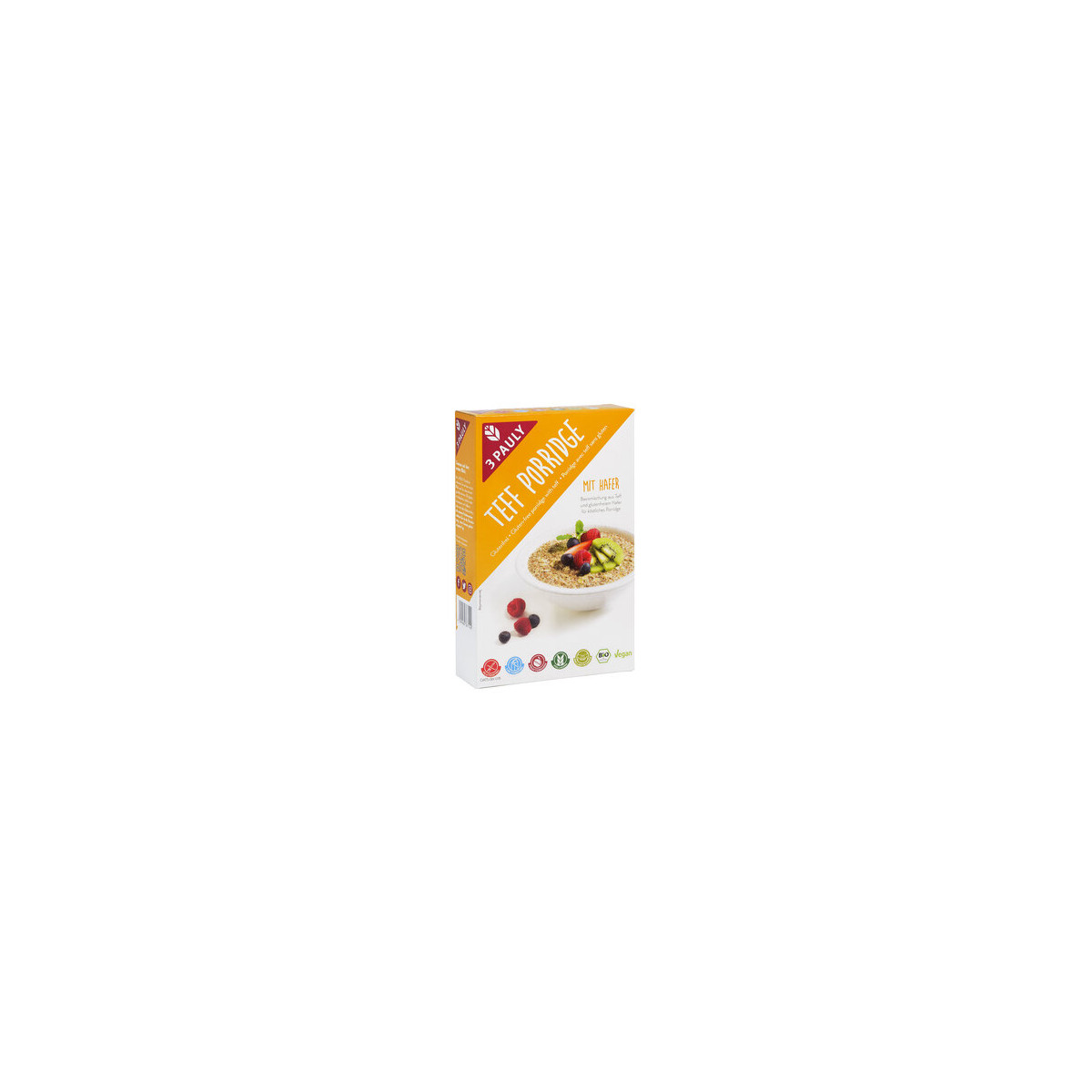 Teff Porridge Hafer gf Bio von 3 Pauly | Bio, vegan | Müe...