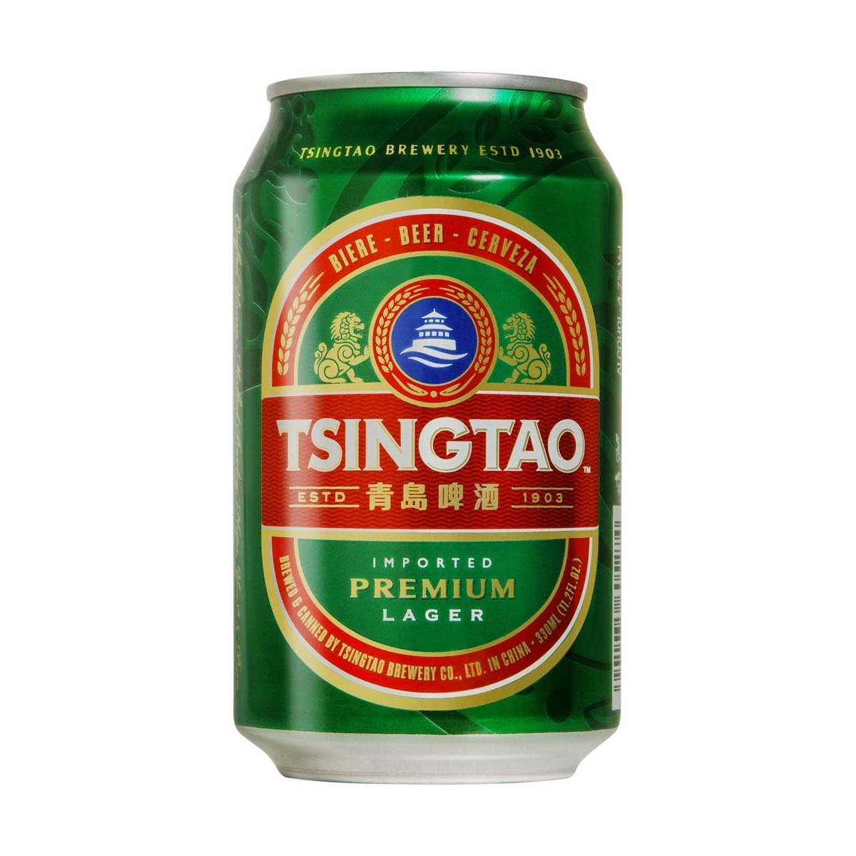Bier 4,7% Alc. - Plato 10,8 TSINGTAO Getränke online günstig kaufen im Shop für B2B Kunden