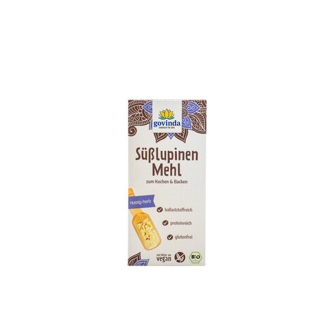 Süsslupinenmehl von Govinda | Bio, vegan, laktosefrei | B...