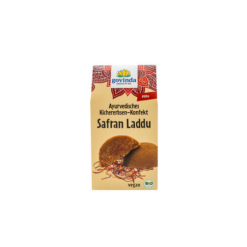 Safran-Laddu von Govinda | Bio, vegan, laktosefrei | Rieg...