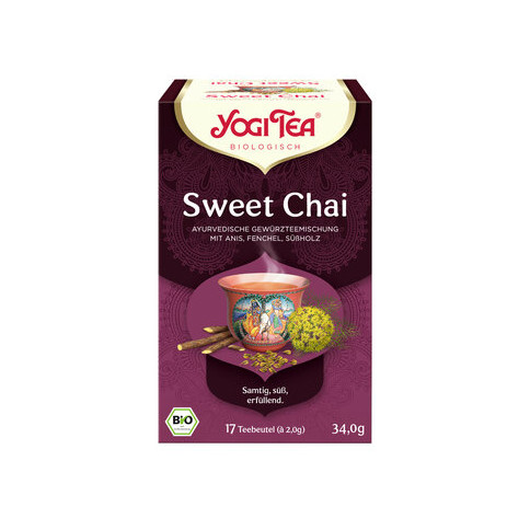 CH-Yogi Tea Sweet Chai von Yogi Tea | Bio | Tee & Kaffee...