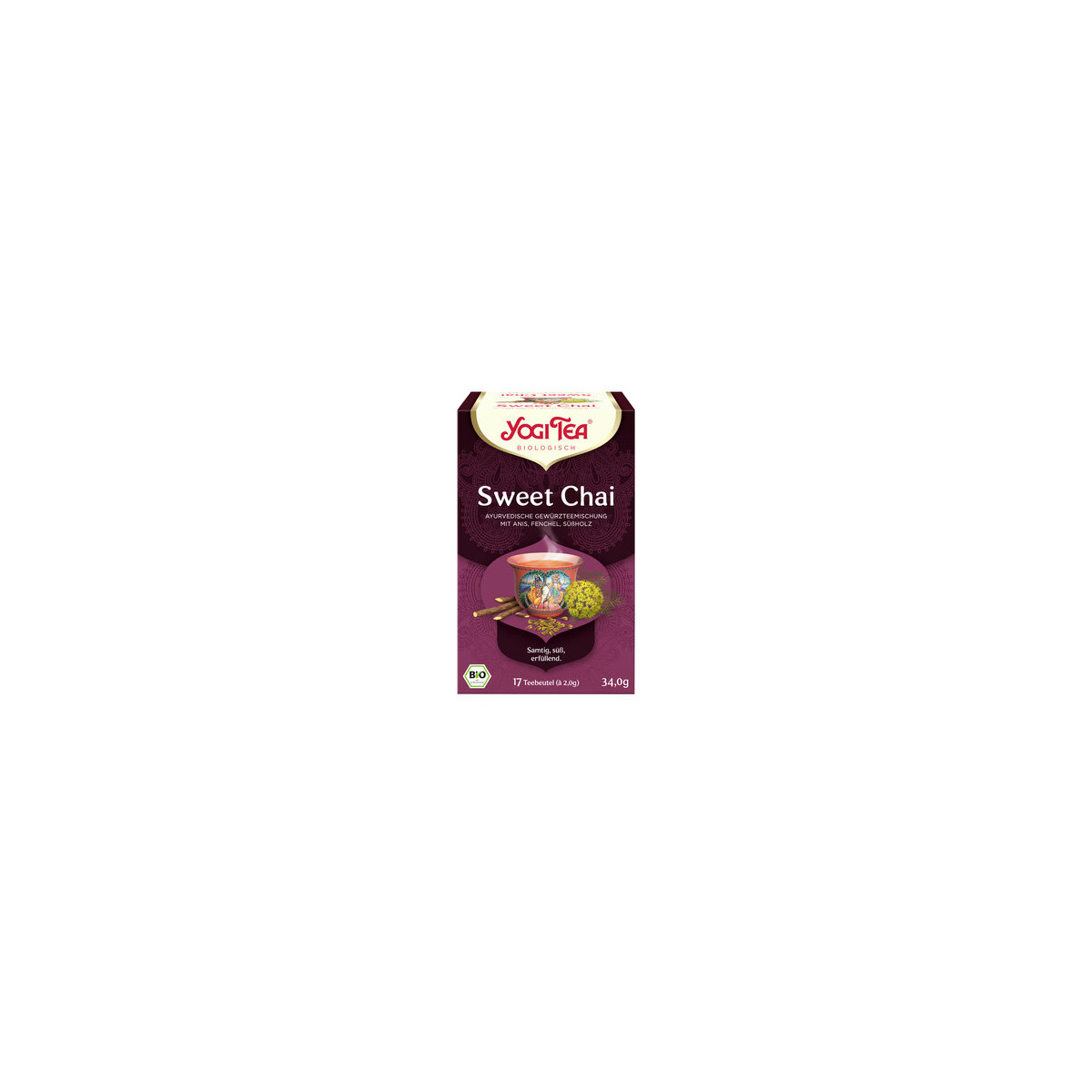 CH-Yogi Tea Sweet Chai von Yogi Tea | Bio | Tee & Kaffee...