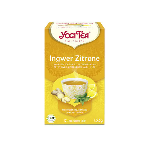 CH-Yogi Tea Ingwer-Zitrone Tee von Yogi Tea | Bio | Tee &...
