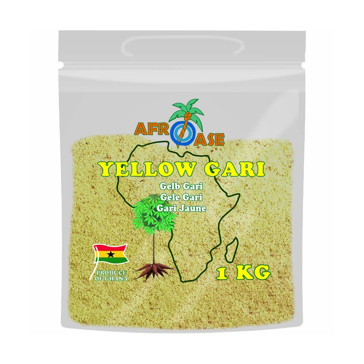 Gelbe Gari AFROASE Mehl, Stärke und Panko online günstig kaufen im Shop für B2B Kunden