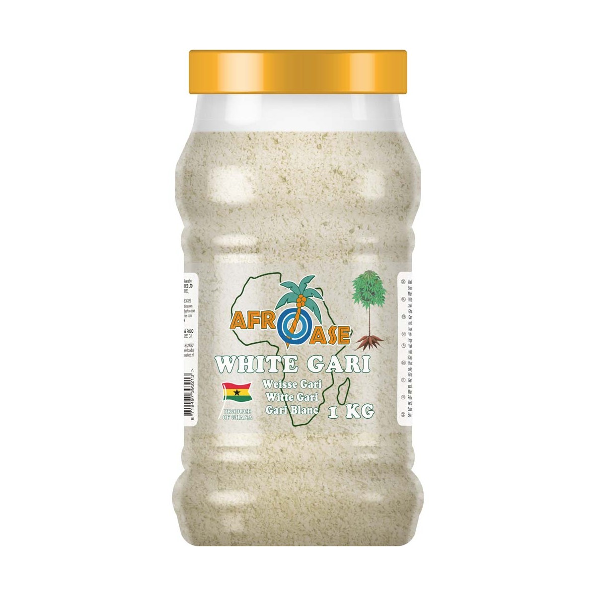 Weisse Gari (Krug) AFROASE Mehl, Stärke und Panko online günstig kaufen im Shop für B2B Kunden