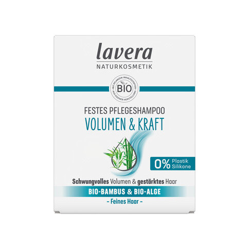 Festes Pfl.shampoo Volumen&Kraft von Lavera | Bio, vegan...