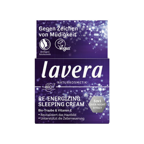 Re Energizing Sleeping Cream von Lavera | Bio, vegan | Na...