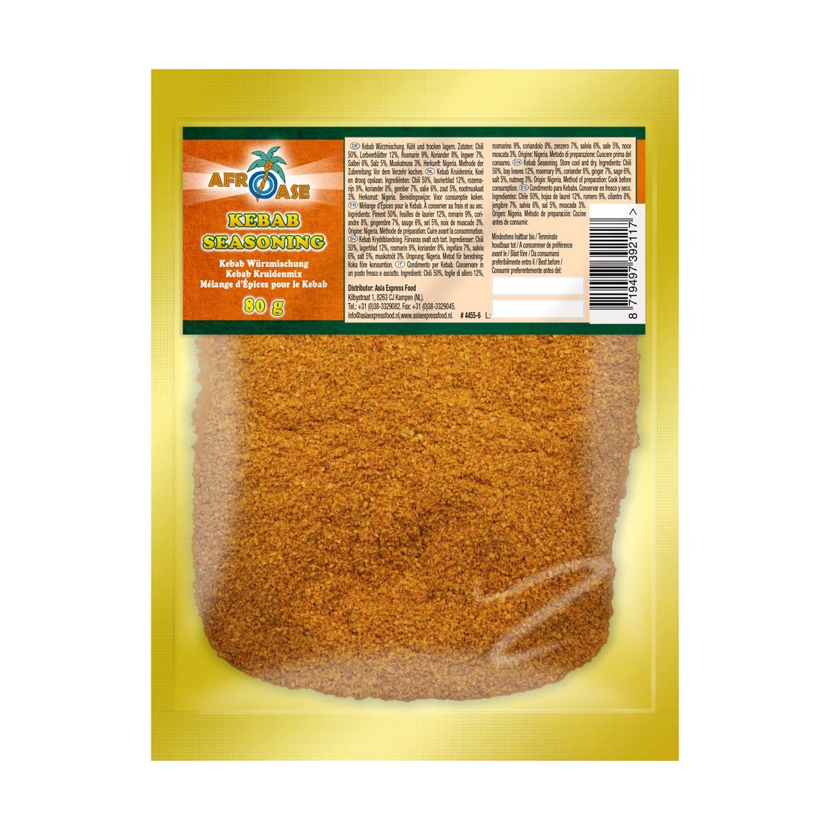 Kebab Gewürz AFROASE Kräuter Gewürze online günstig kaufen im Shop für B2B Kunden