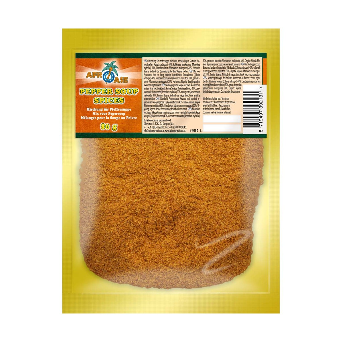 Pfeffer Suppe Mix AFROASE Kräuter Gewürze online günstig kaufen im Shop für B2B Kunden