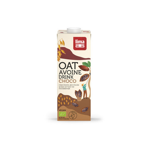 Hafer Drink Choco von Lima | Bio, vegan, laktosefrei | Pf...