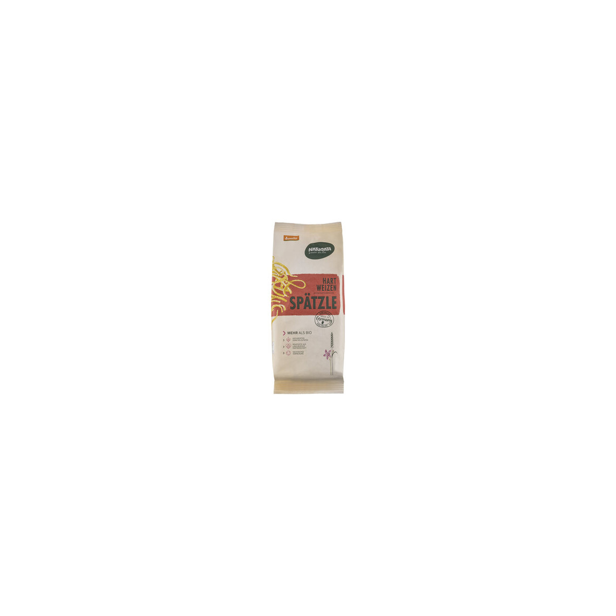 Spätzle Hartweizen hell demeter von Naturata | Bio, vegan...