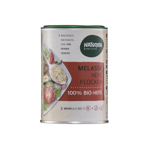 Bio Melasse Hefeflocken von Naturata | Bio, vegan | Sojas...