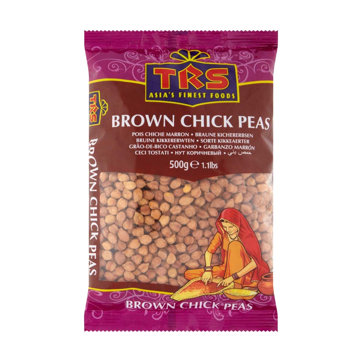 Braune Kichererbsen TRS Getrocknete Produkte online günstig kaufen im Shop für B2B Kunden