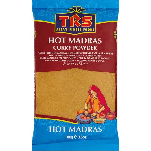 Madras Scharfes Curry Pulver TRS Kräuter Gewürze online günstig kaufen im Shop für B2B Kunden