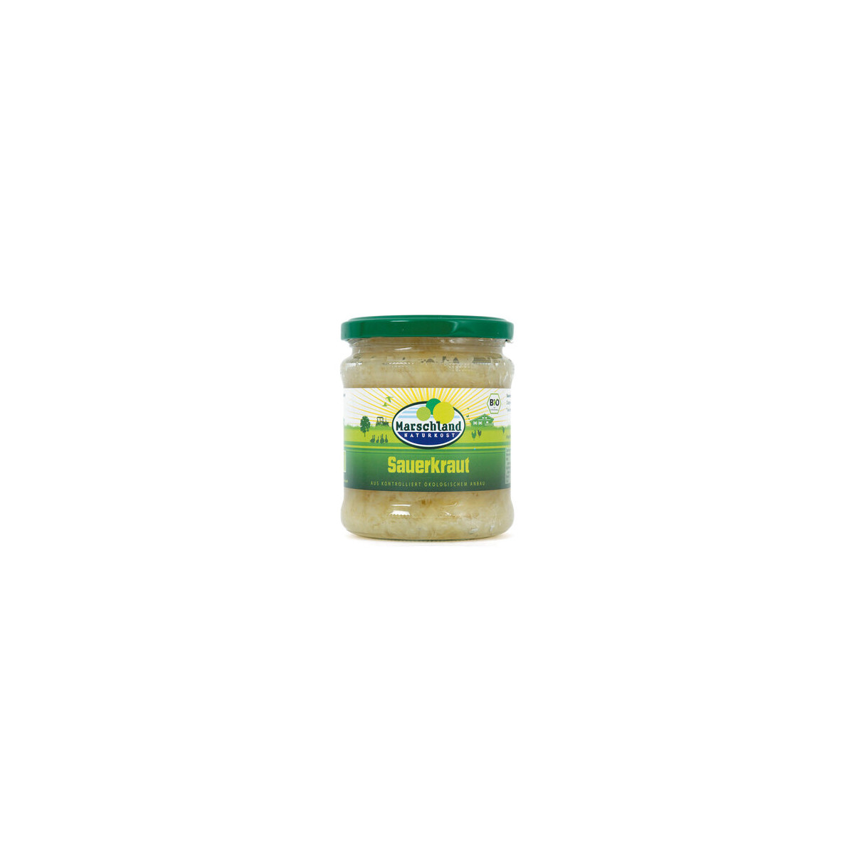 Sauerkraut im Glas von Marschland Naturkost | Bio, vegan...