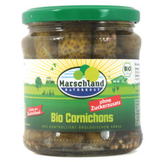 Cornichons Ohne Zucker von Marschland Naturkost | Bio, ve...