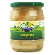 Senfgurken von Marschland Naturkost | Bio, vegan, laktose...
