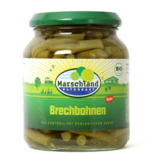 Feine Brechbohnen im Glas von Marschland Naturkost | Bio...
