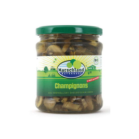 Champignons im Glas von Marschland Naturkost | Bio, vegan...