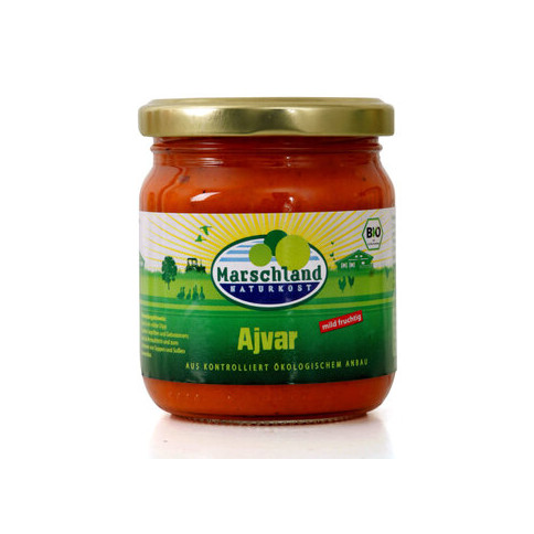Ajvar mild von Marschland Naturkost | Bio, vegan, laktose...