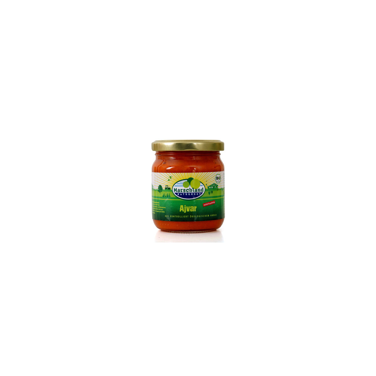 Ajvar mild von Marschland Naturkost | Bio, vegan, laktose...