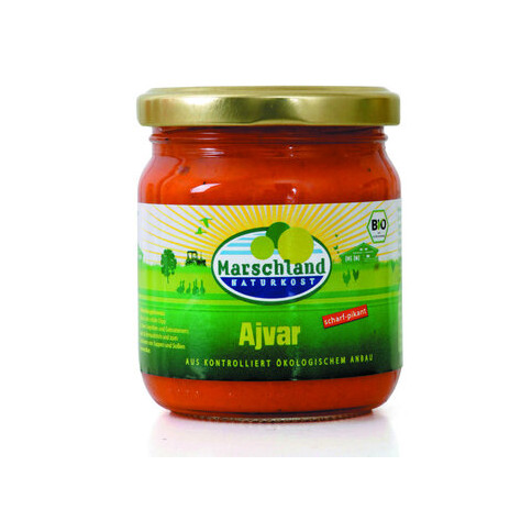 Ajvar scharf von Marschland Naturkost | Bio, vegan, lakto...