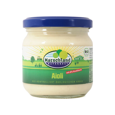 Aioli von Marschland Naturkost | Bio, laktosefrei | Mayon...