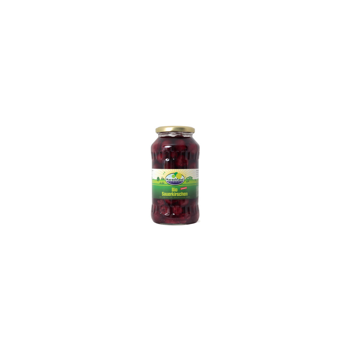 Sauerkirschen im Glas von Marschland Naturkost | Bio, veg...