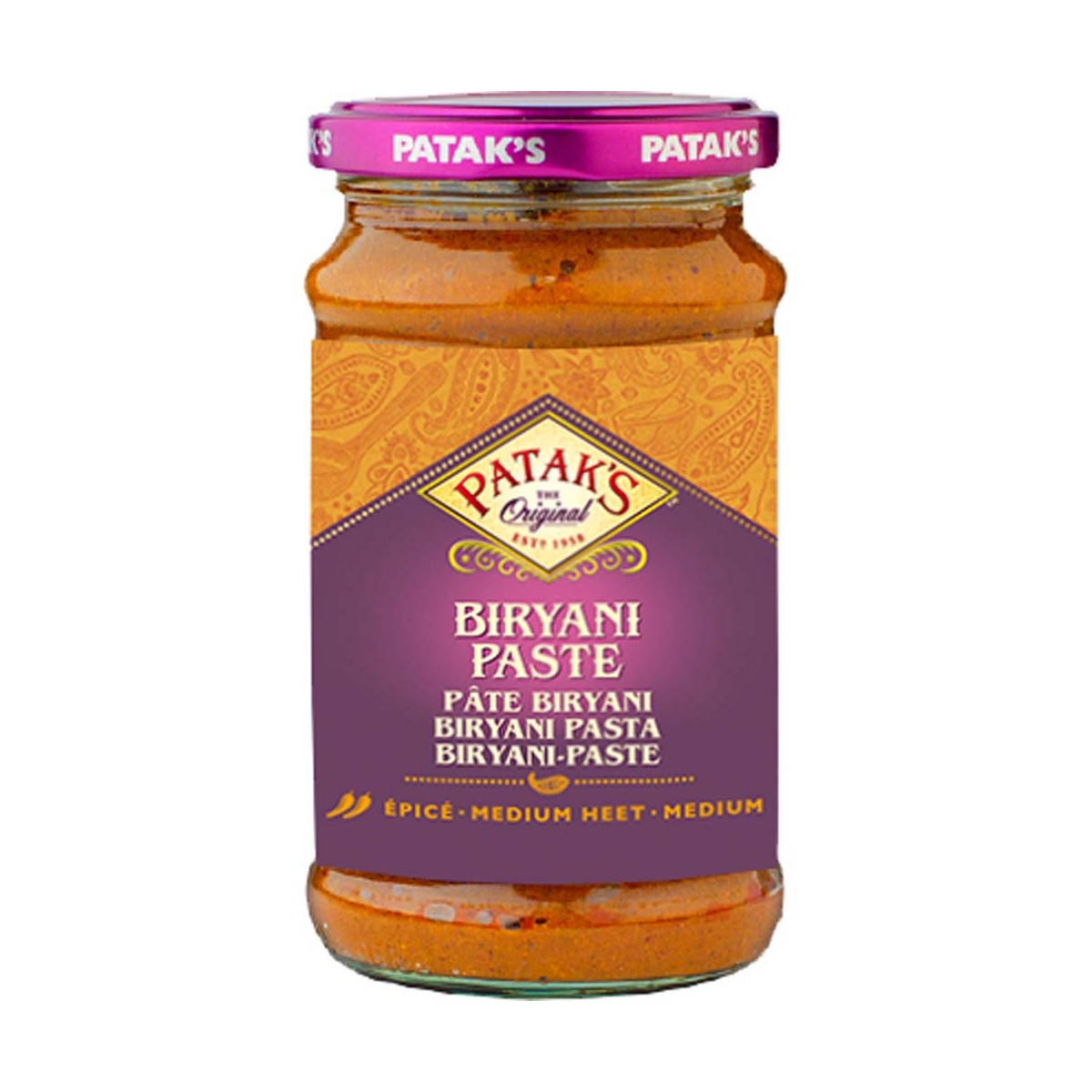 Biryani Paste PATAK'S Kräuter Gewürze online günstig kaufen im Shop für B2B Kunden