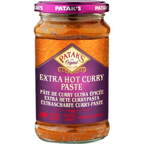 Extra Scharfe Curry Paste PATAK'S Kräuter Gewürze online günstig kaufen im Shop für B2B Kunden