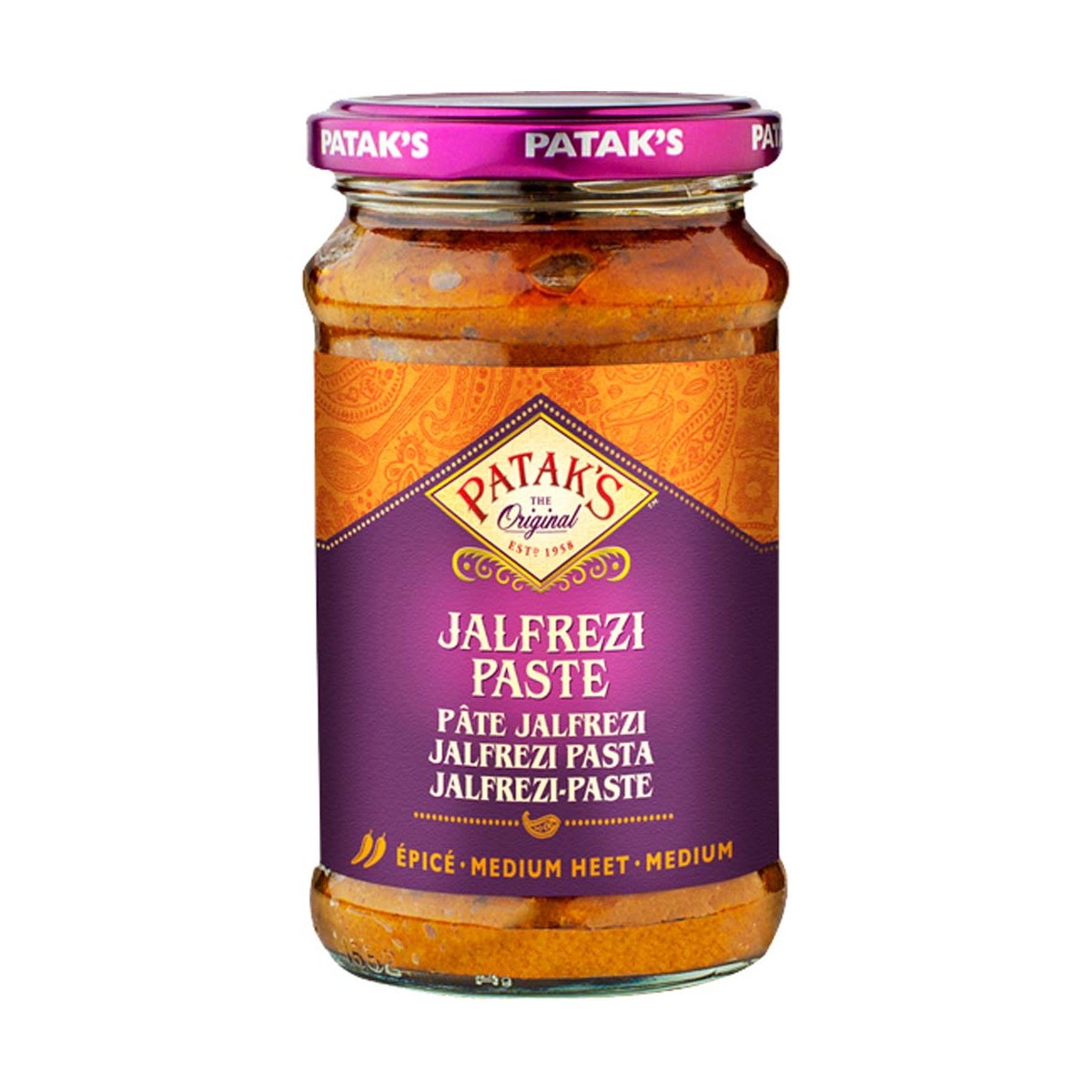 Jalfrezi Paste PATAK'S Kräuter Gewürze online günstig kaufen im Shop für B2B Kunden