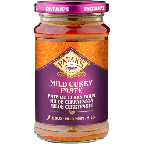 Milde Curry Paste PATAK'S Kräuter Gewürze online günstig kaufen im Shop für B2B Kunden