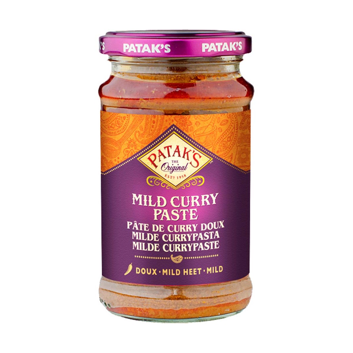 Milde Curry Paste PATAK'S Kräuter Gewürze online günstig kaufen im Shop für B2B Kunden