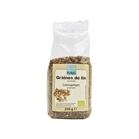 Leinsaat Geschrotet von Pural | Bio, vegan, laktosefrei...
