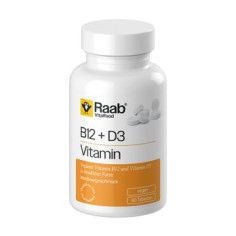 Vitamin B12 + D3 Lutschtabletten von Raab Vitalfood | veg...