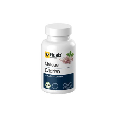 Melisse Baldrian Kapseln von Raab Vitalfood | Bio, vegan...