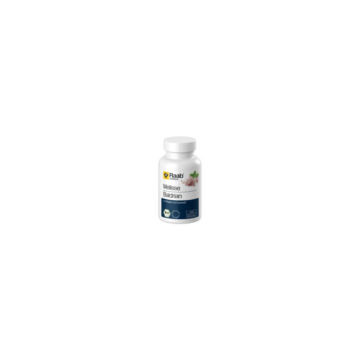 Melisse Baldrian Kapseln von Raab Vitalfood | Bio, vegan...