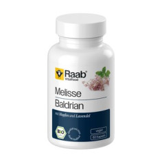 Melisse Baldrian Kapseln von Raab Vitalfood | Bio, vegan...