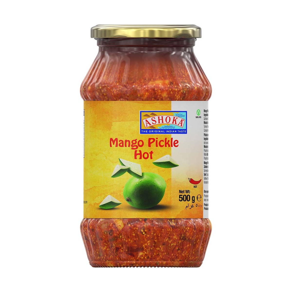 Eingelegte Mango Heiss ASHOKA Kräuter Gewürze online günstig kaufen im Shop für B2B Kunden