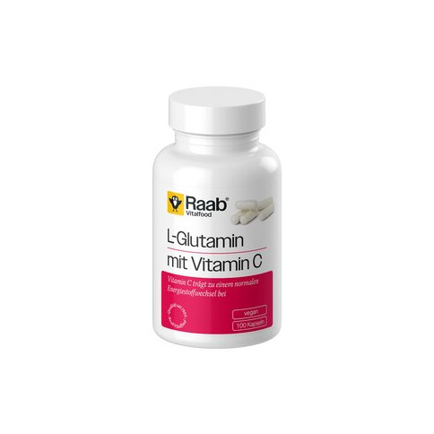 L-Glutamin Kapseln von Raab Vitalfood | vegan, laktosefre...