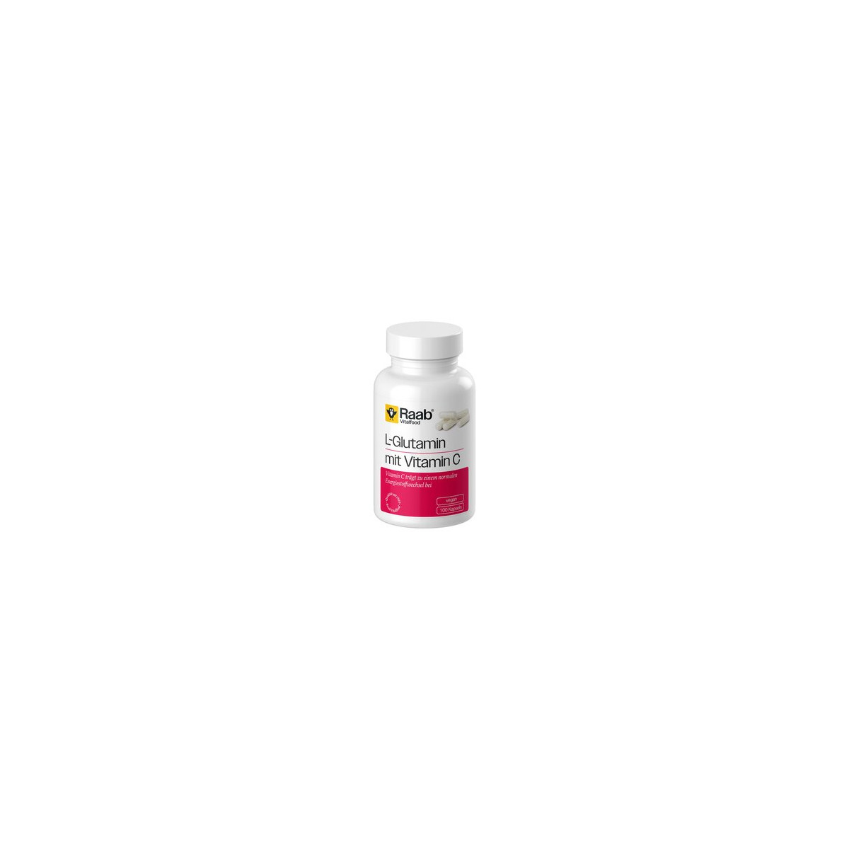 L-Glutamin Kapseln von Raab Vitalfood | vegan, laktosefre...