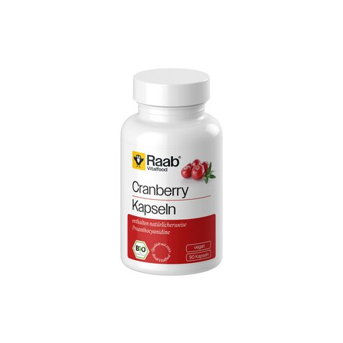Cranberry Extrakt Kapseln von Raab Vitalfood | Bio, vegan...