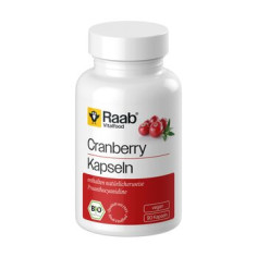 Cranberry Extrakt Kapseln von Raab Vitalfood | Bio, vegan...