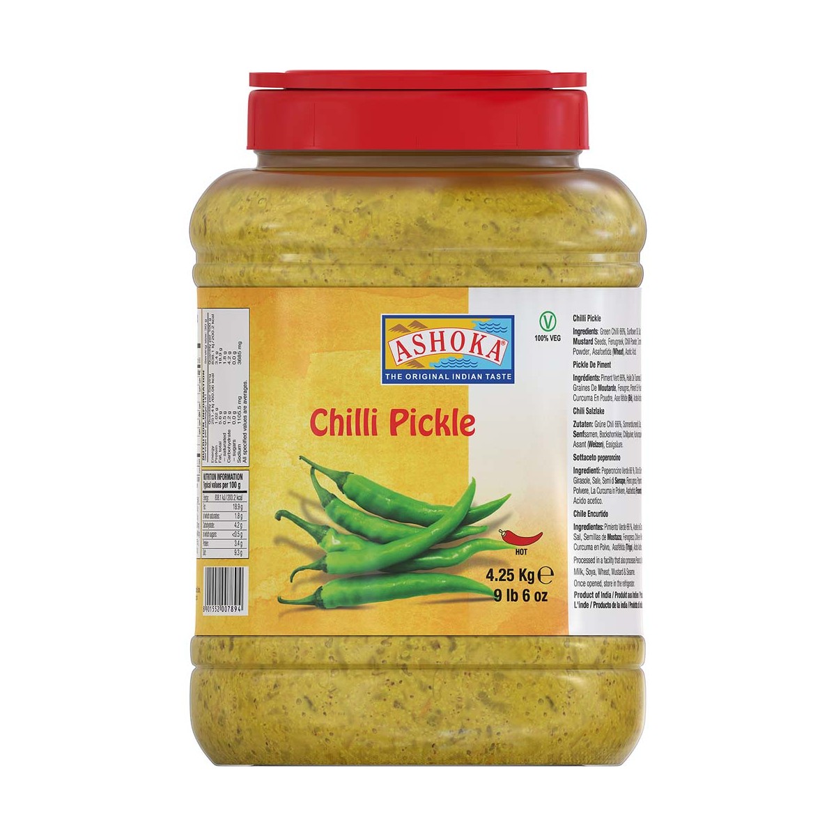 Eingelegte Chilli ASHOKA Kräuter Gewürze online günstig kaufen im Shop für B2B Kunden